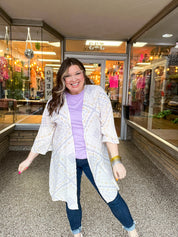Country Charm Kimono in Natural