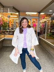 Country Charm Kimono in Natural