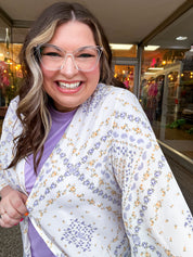 Country Charm Kimono in Natural