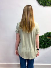 Butter Soft Bliss Tee in Sage