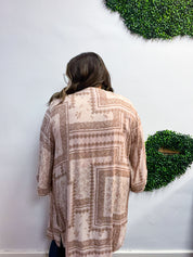 Paisley Prairie Kimono in Rose