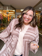 Paisley Prairie Kimono in Rose