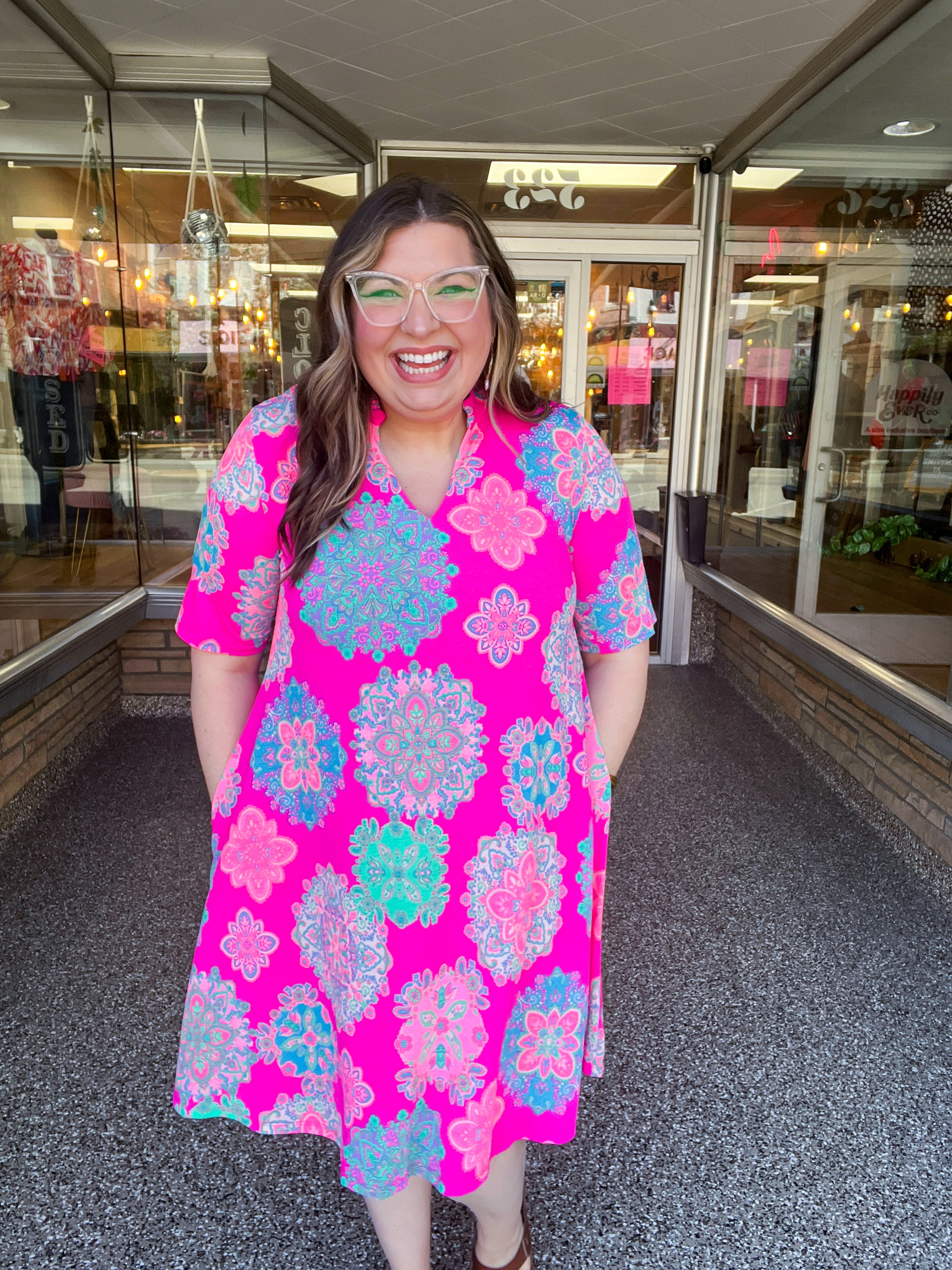 Bright Side Blooms Dress