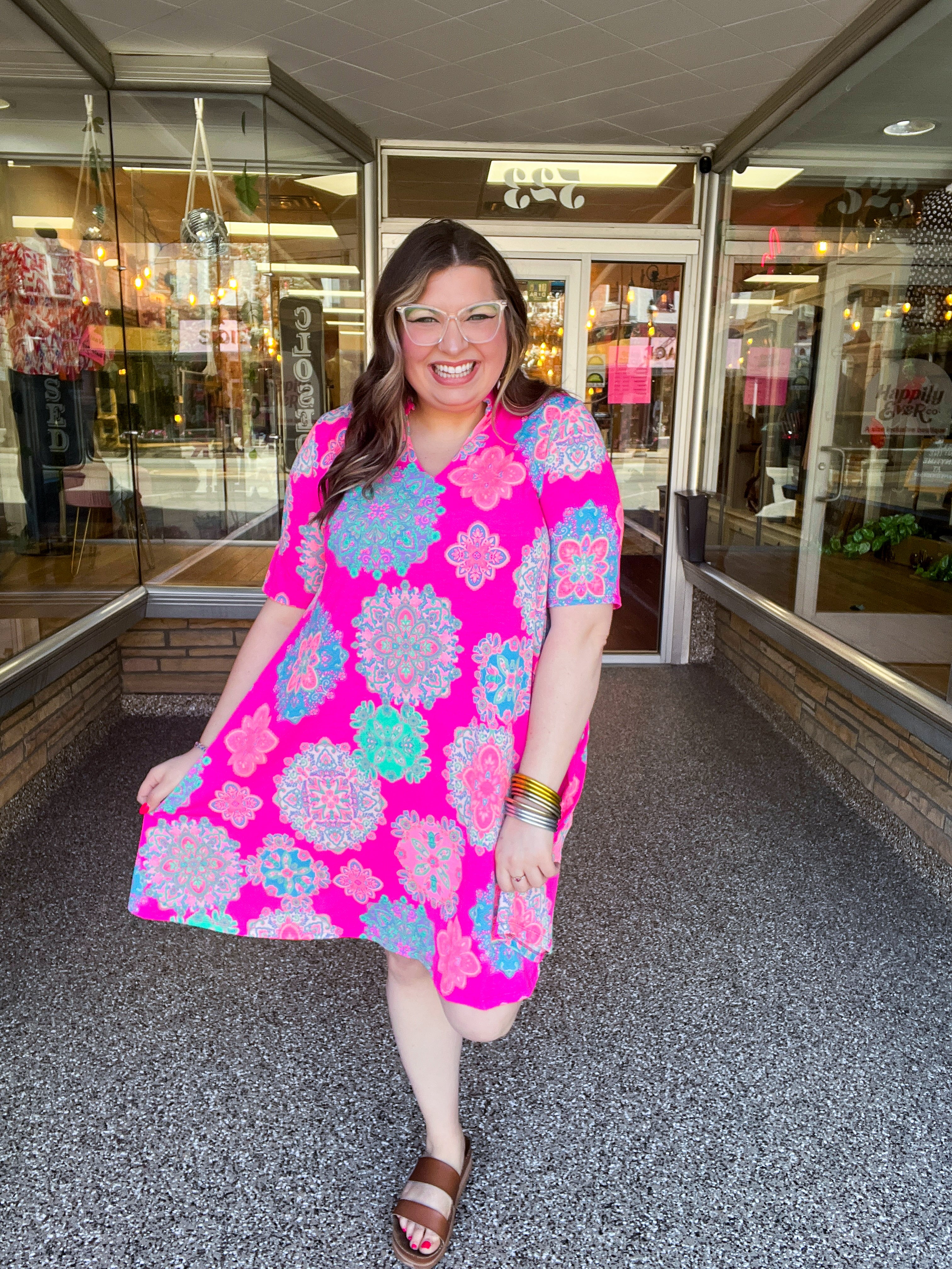 Bright Side Blooms Dress
