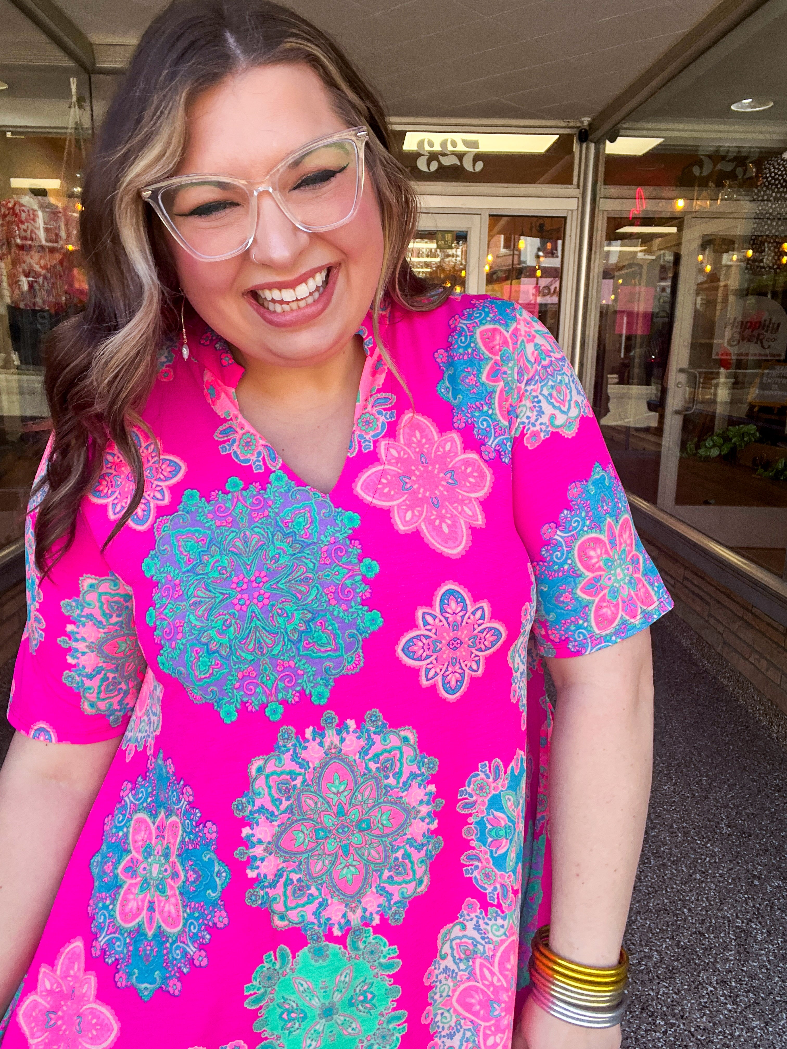 Bright Side Blooms Dress