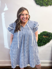Blueberry Picnic Dress