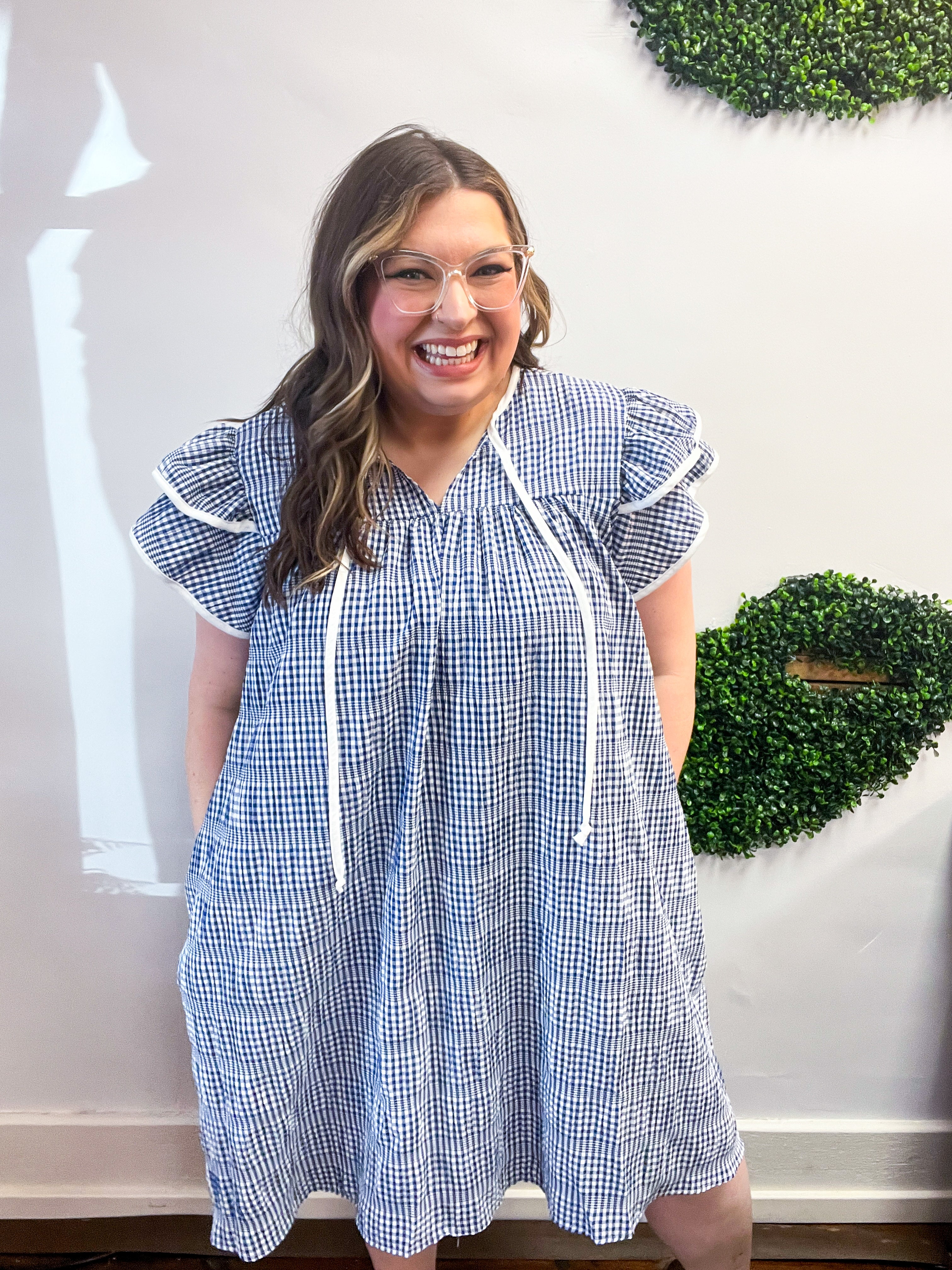Blueberry Picnic Dress