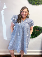 Blueberry Picnic Dress