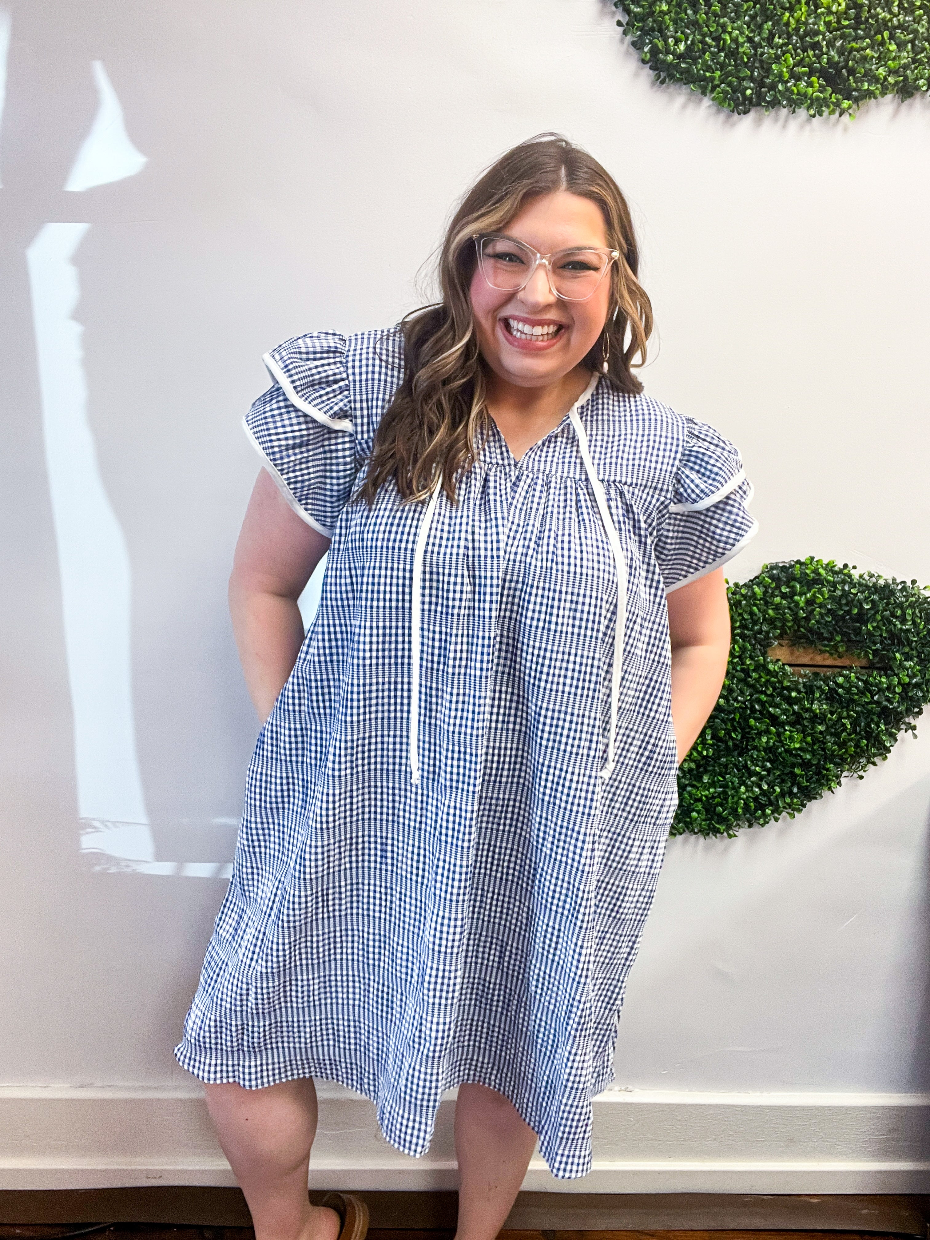 Blueberry Picnic Dress