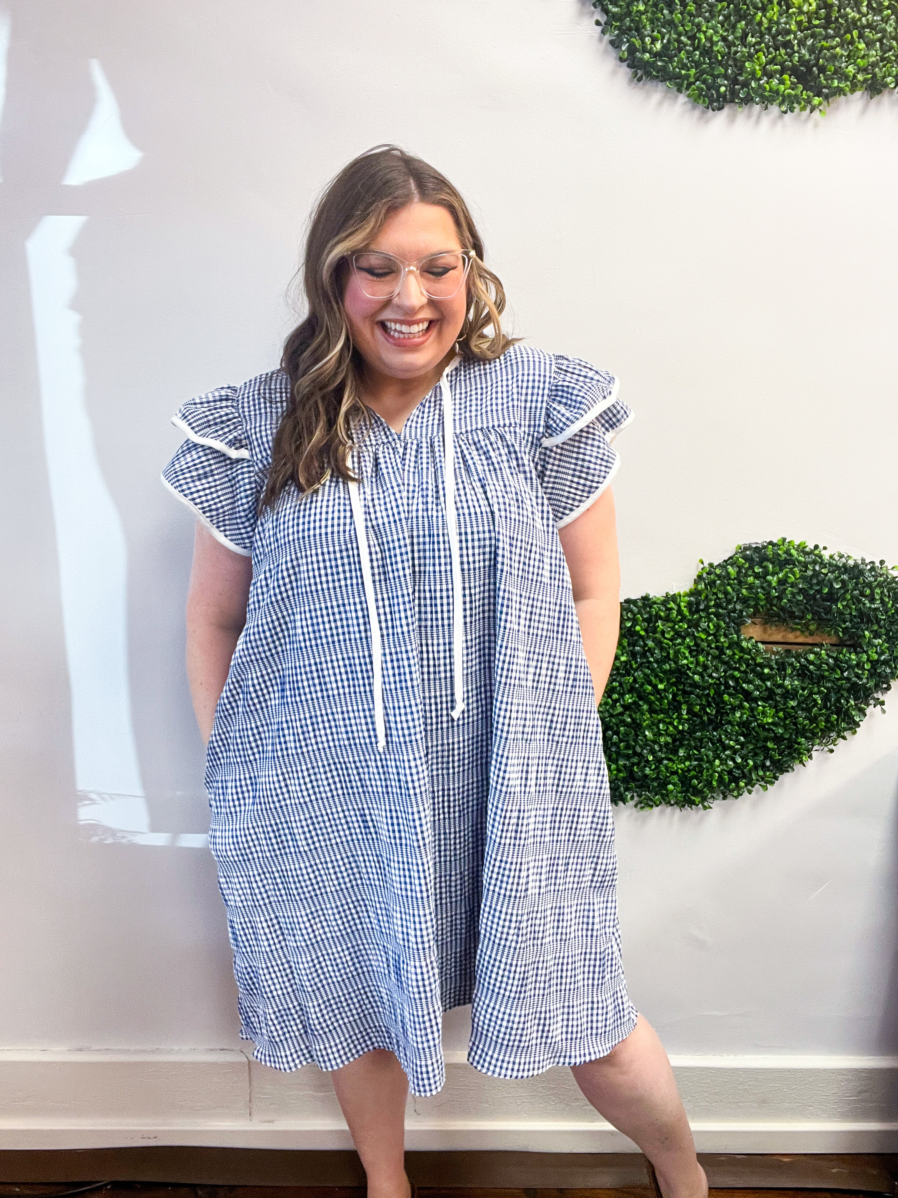 Blueberry Picnic Dress