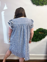 Blueberry Picnic Dress
