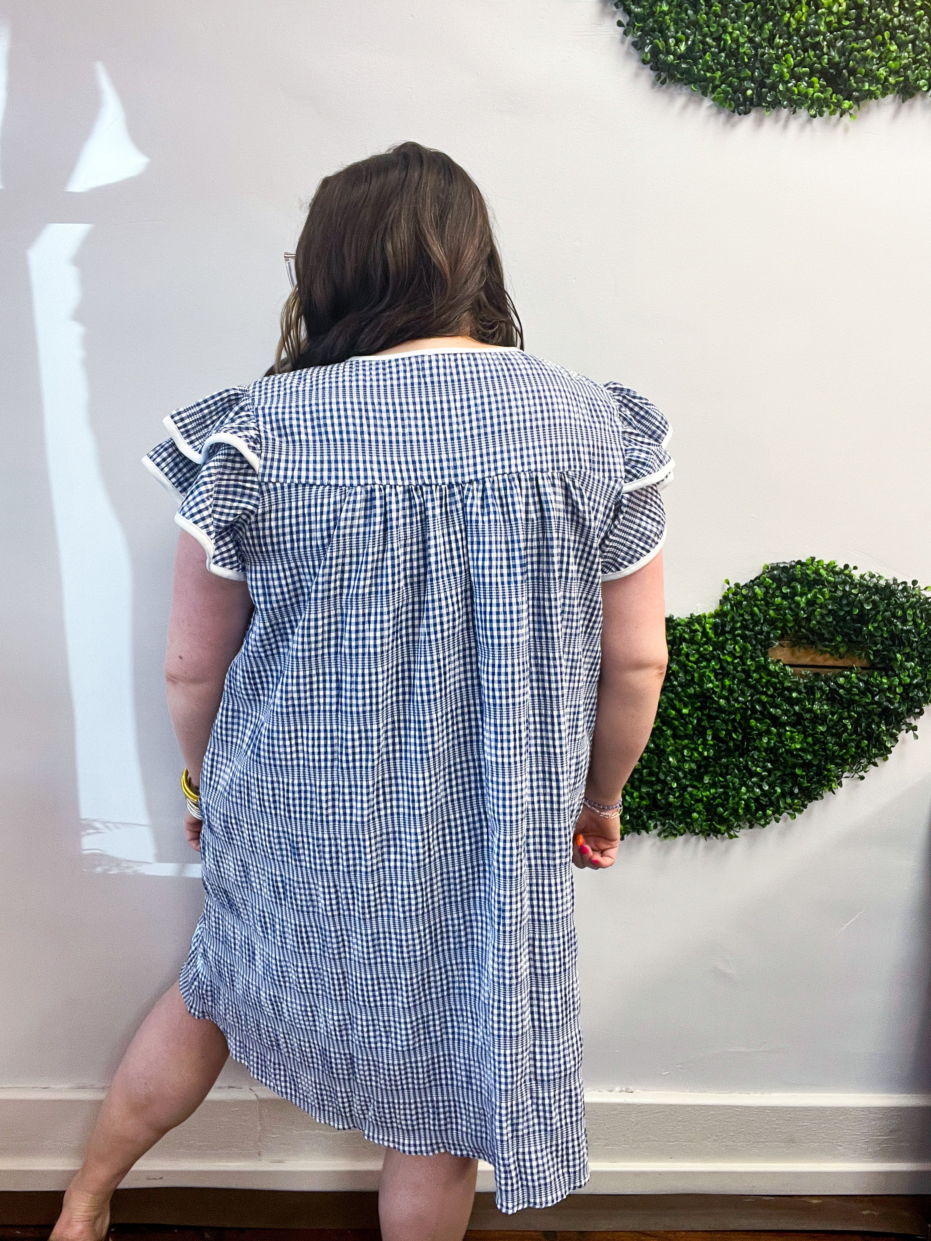 Blueberry Picnic Dress