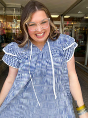 Blueberry Picnic Dress