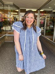 Blueberry Picnic Dress