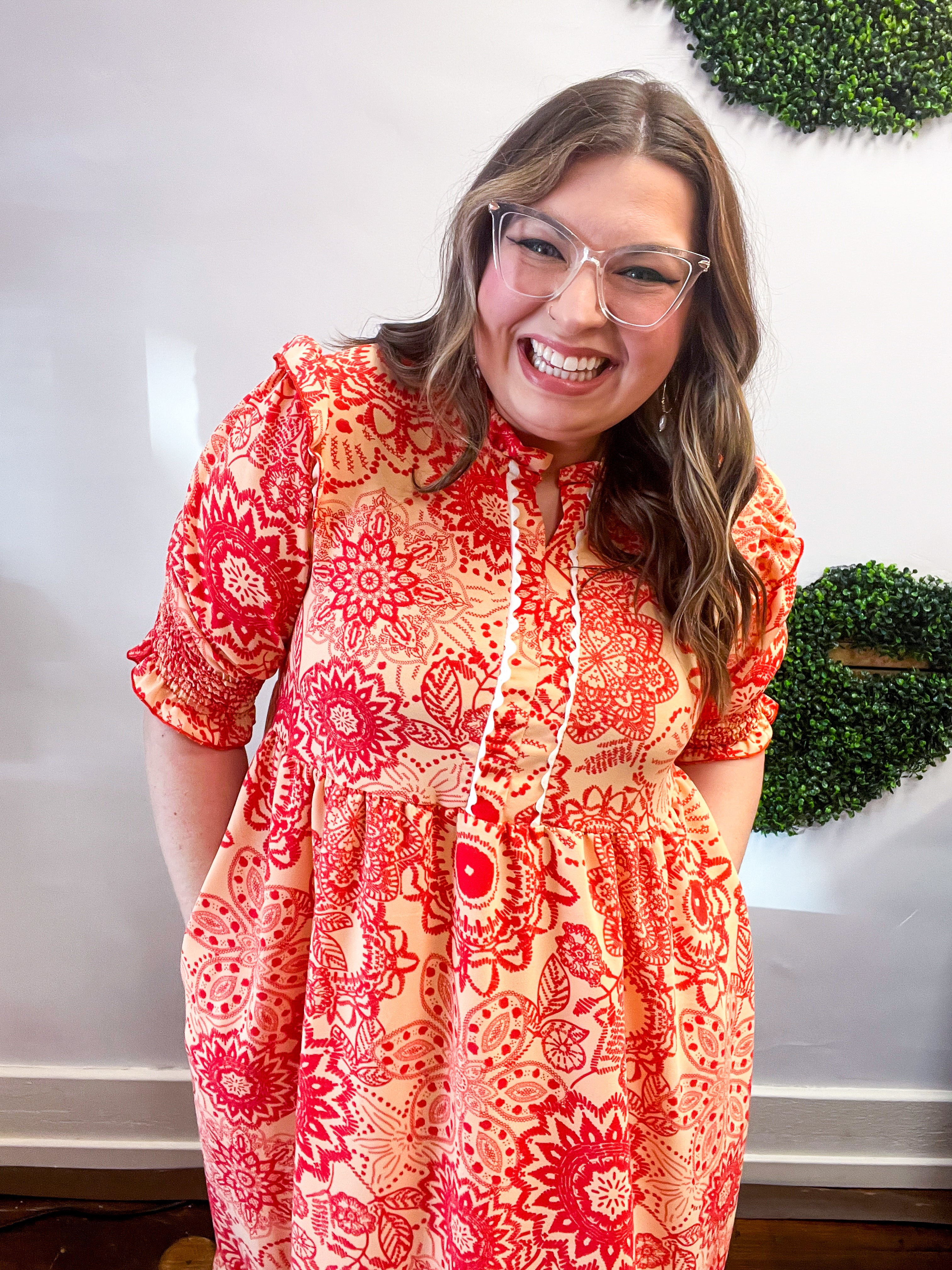 Sun-Kissed Petals Maxi Dress