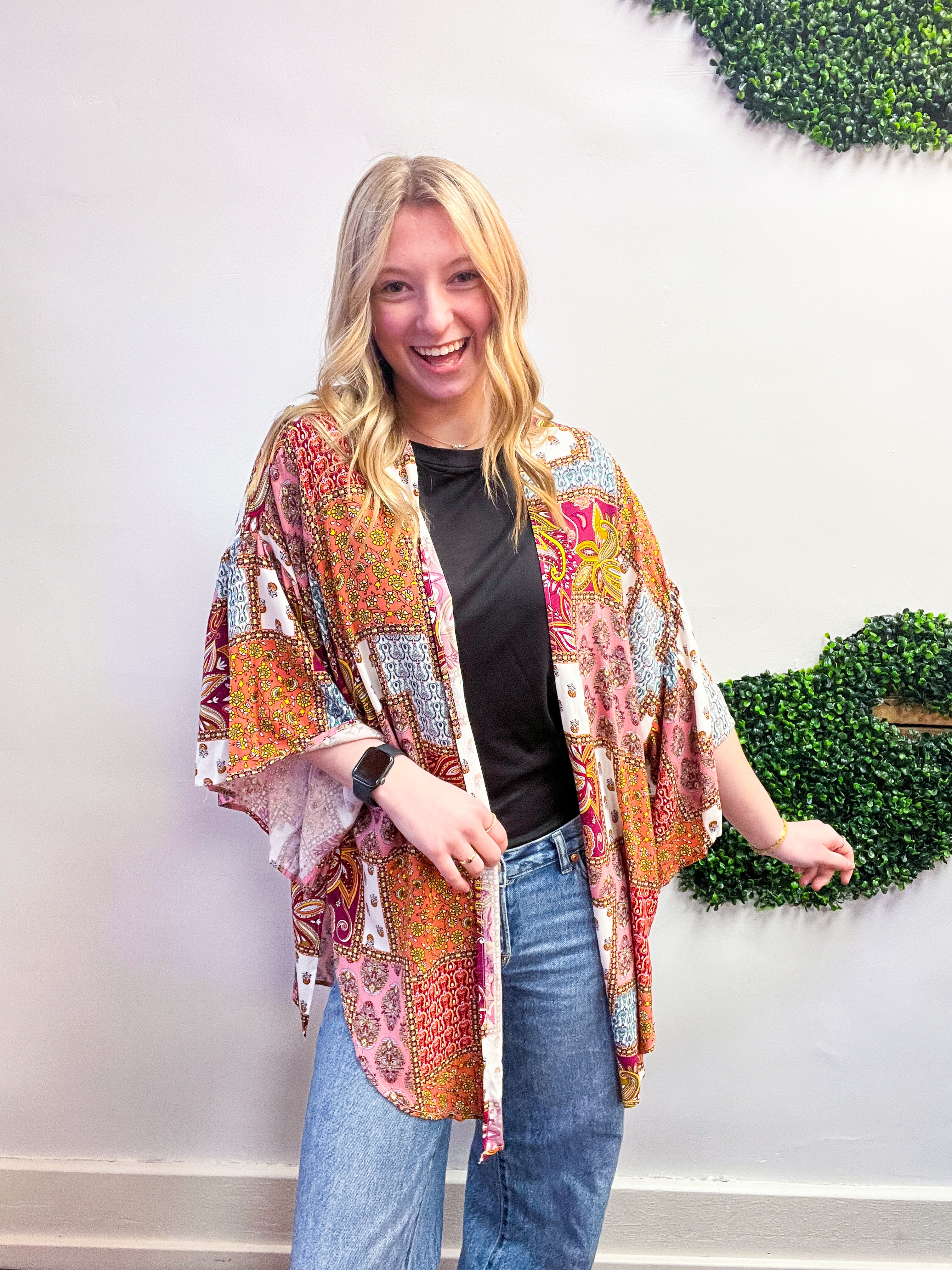Stitched Together Kimono