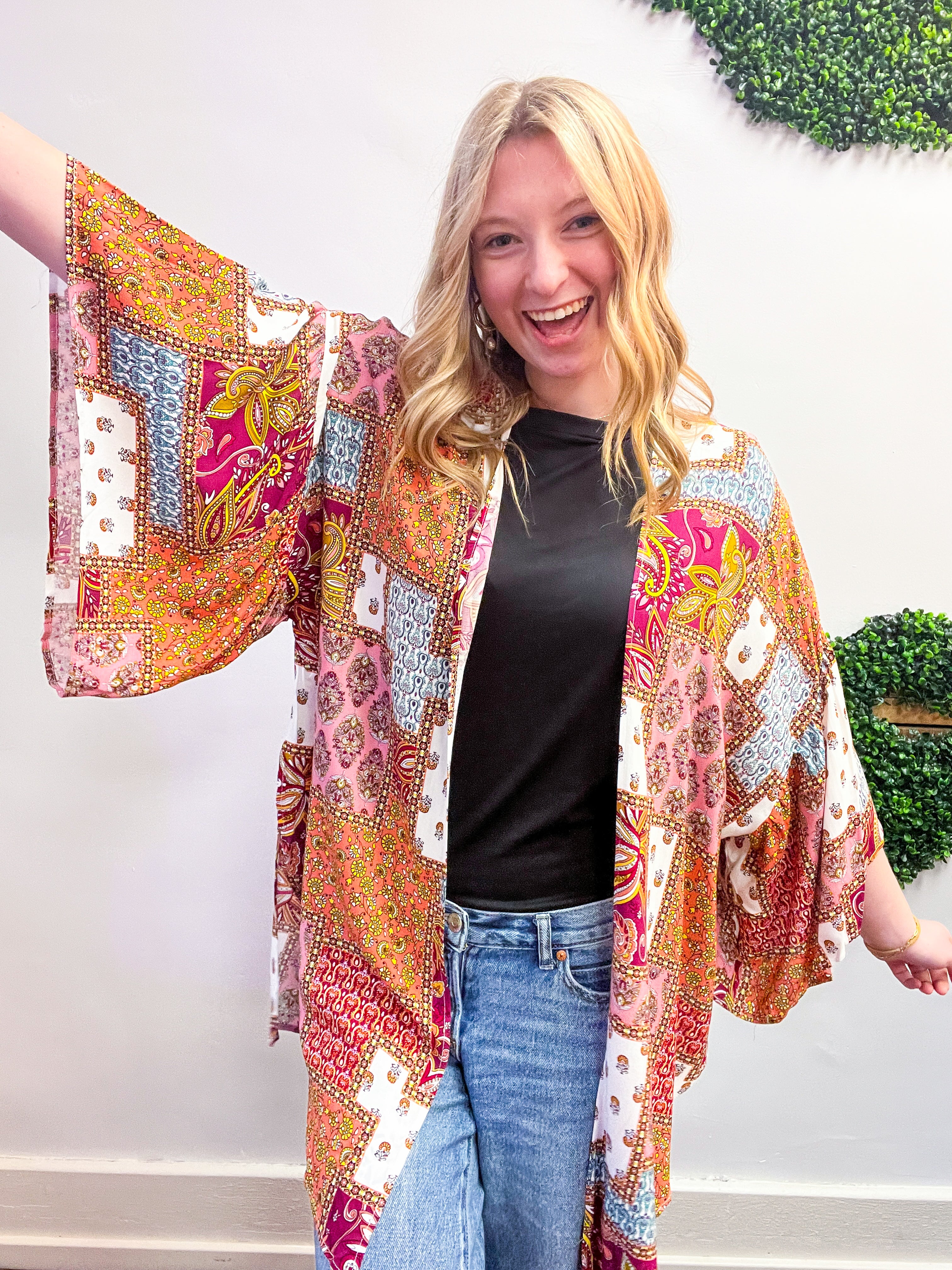 Stitched Together Kimono