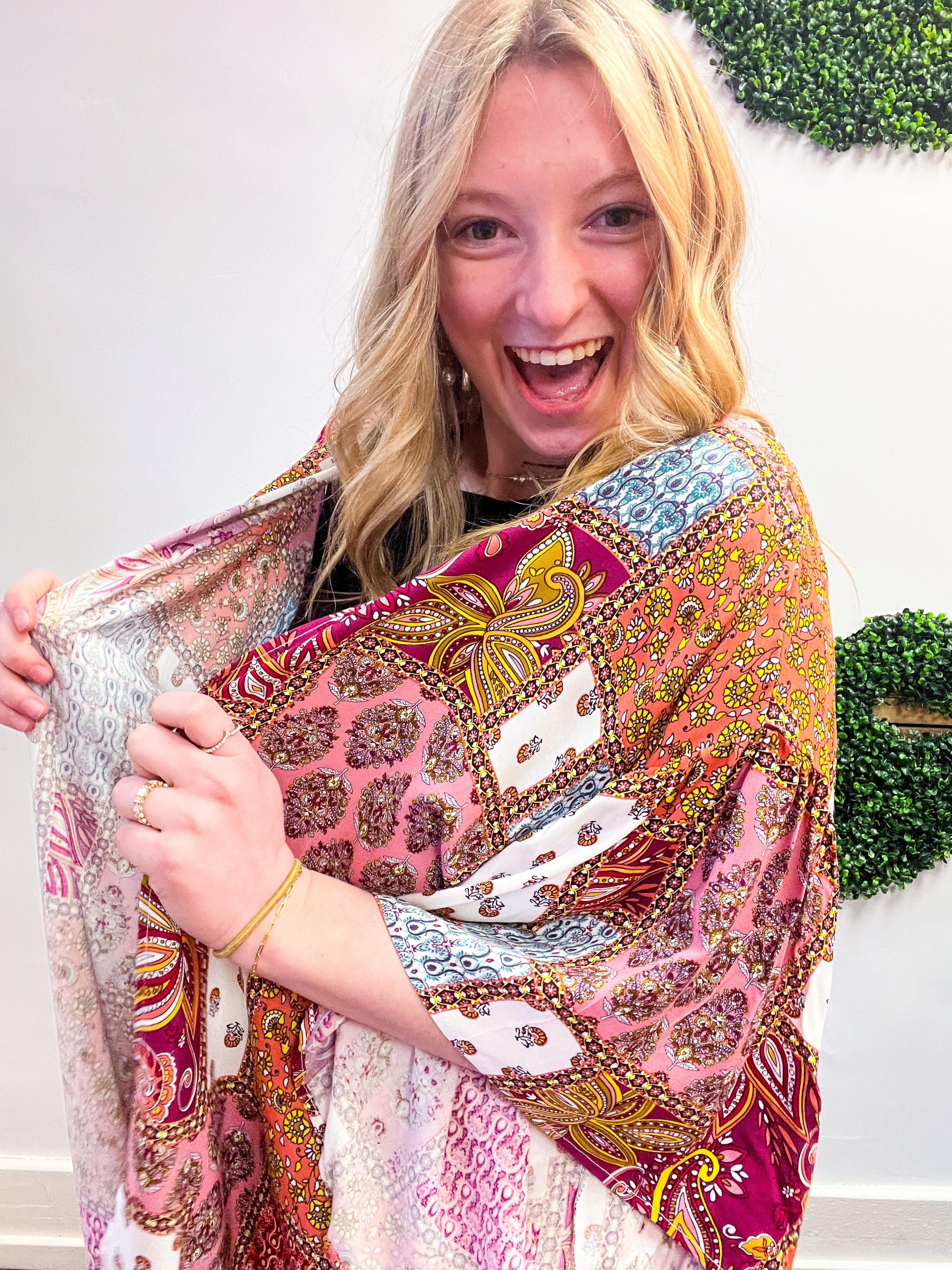 Stitched Together Kimono