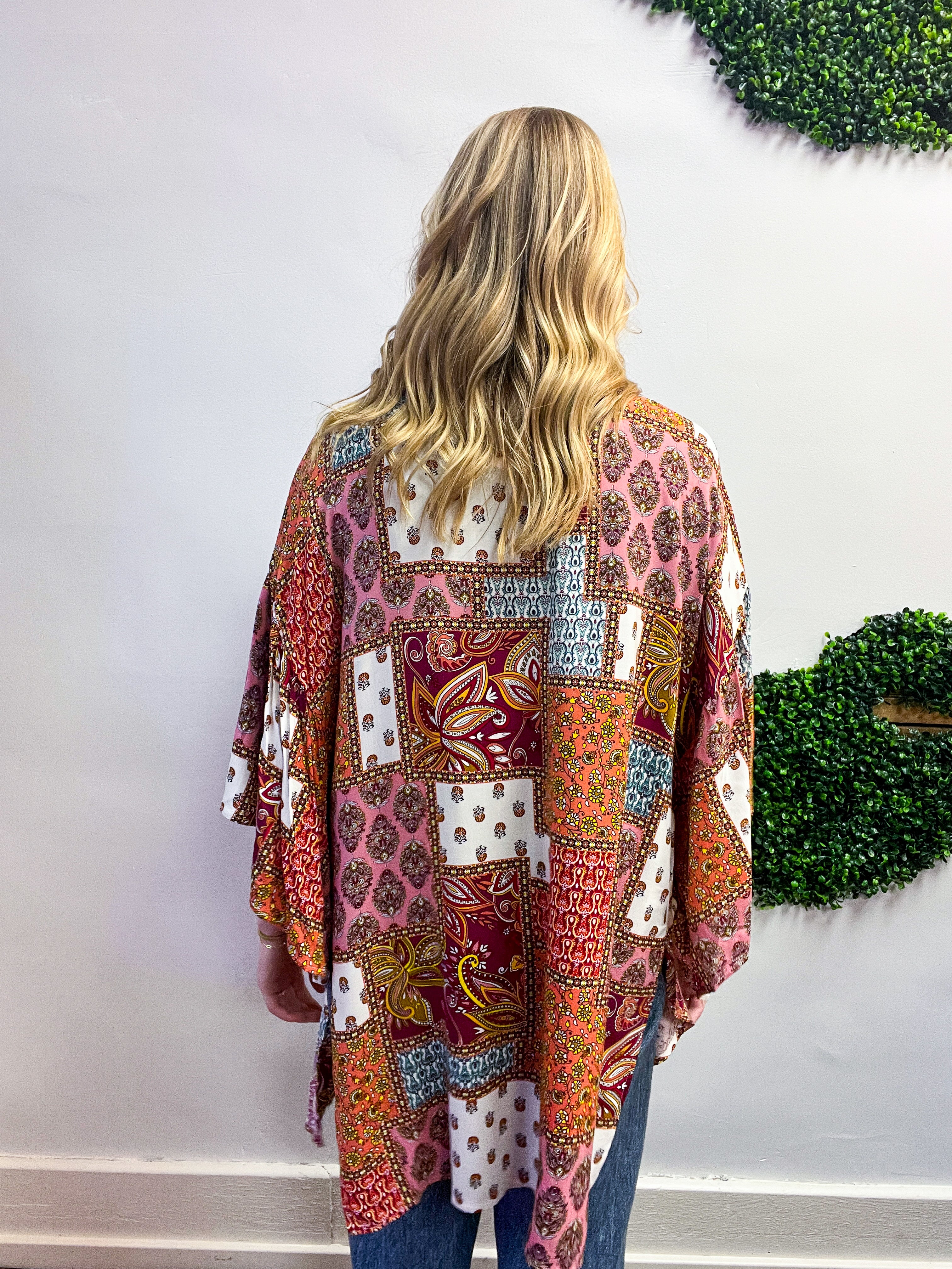 Stitched Together Kimono
