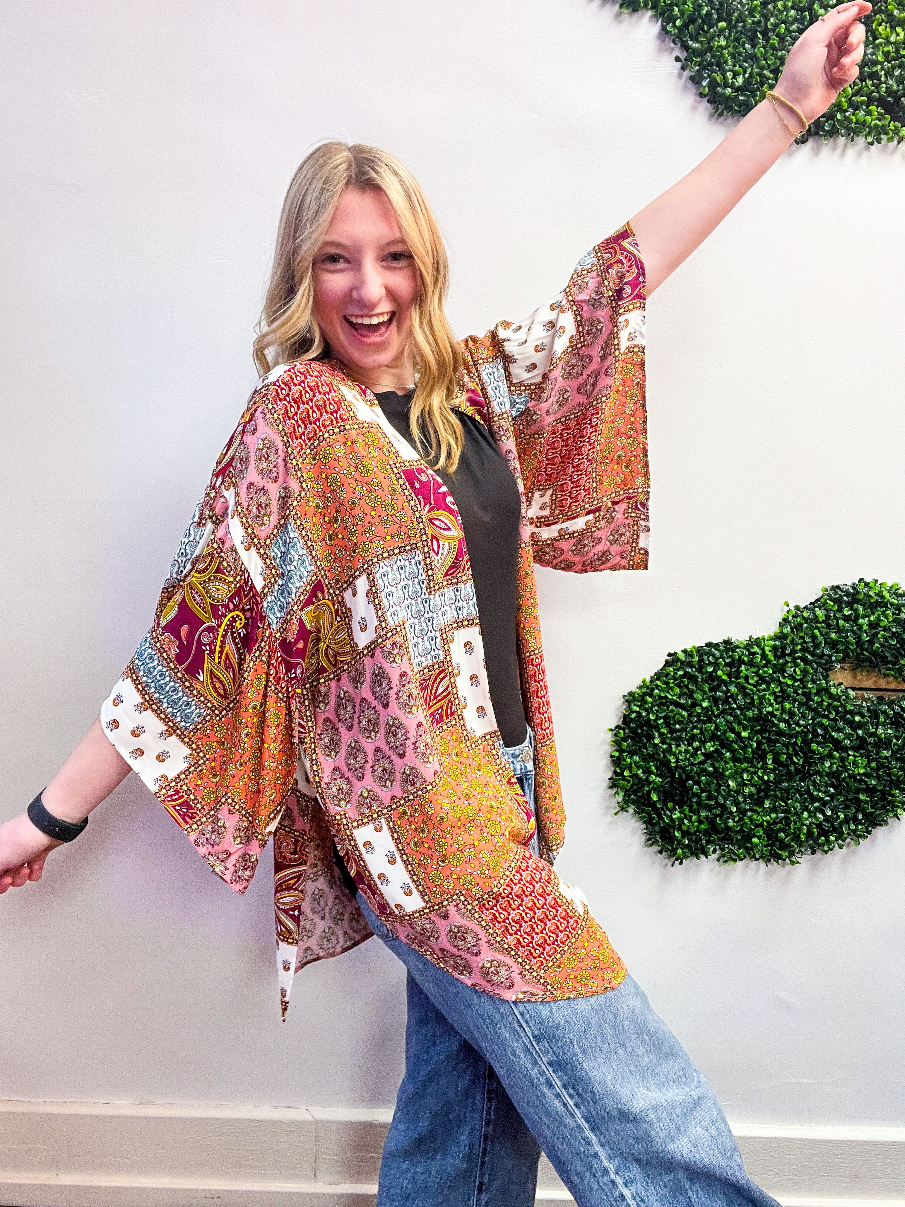 Stitched Together Kimono