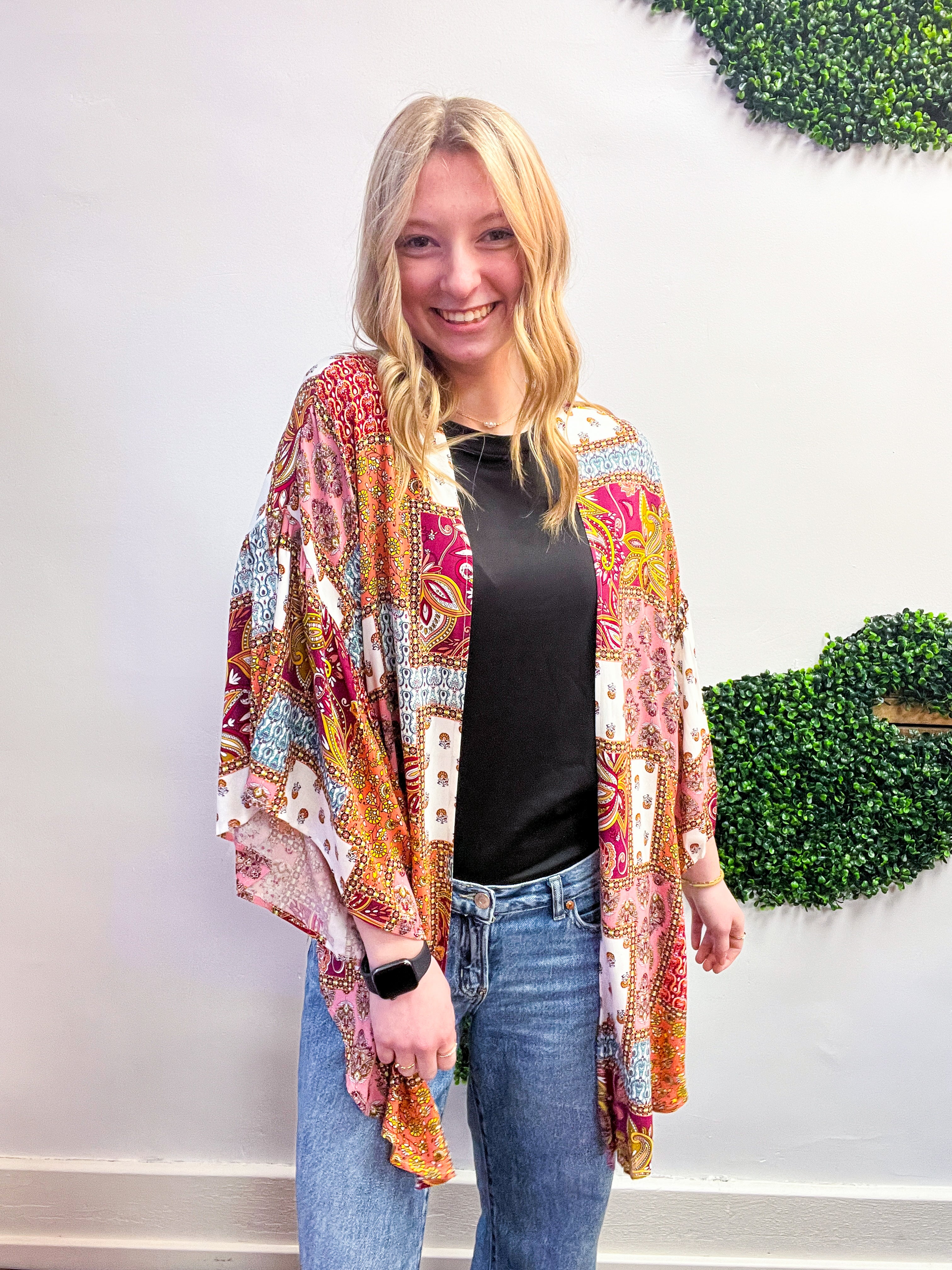 Stitched Together Kimono