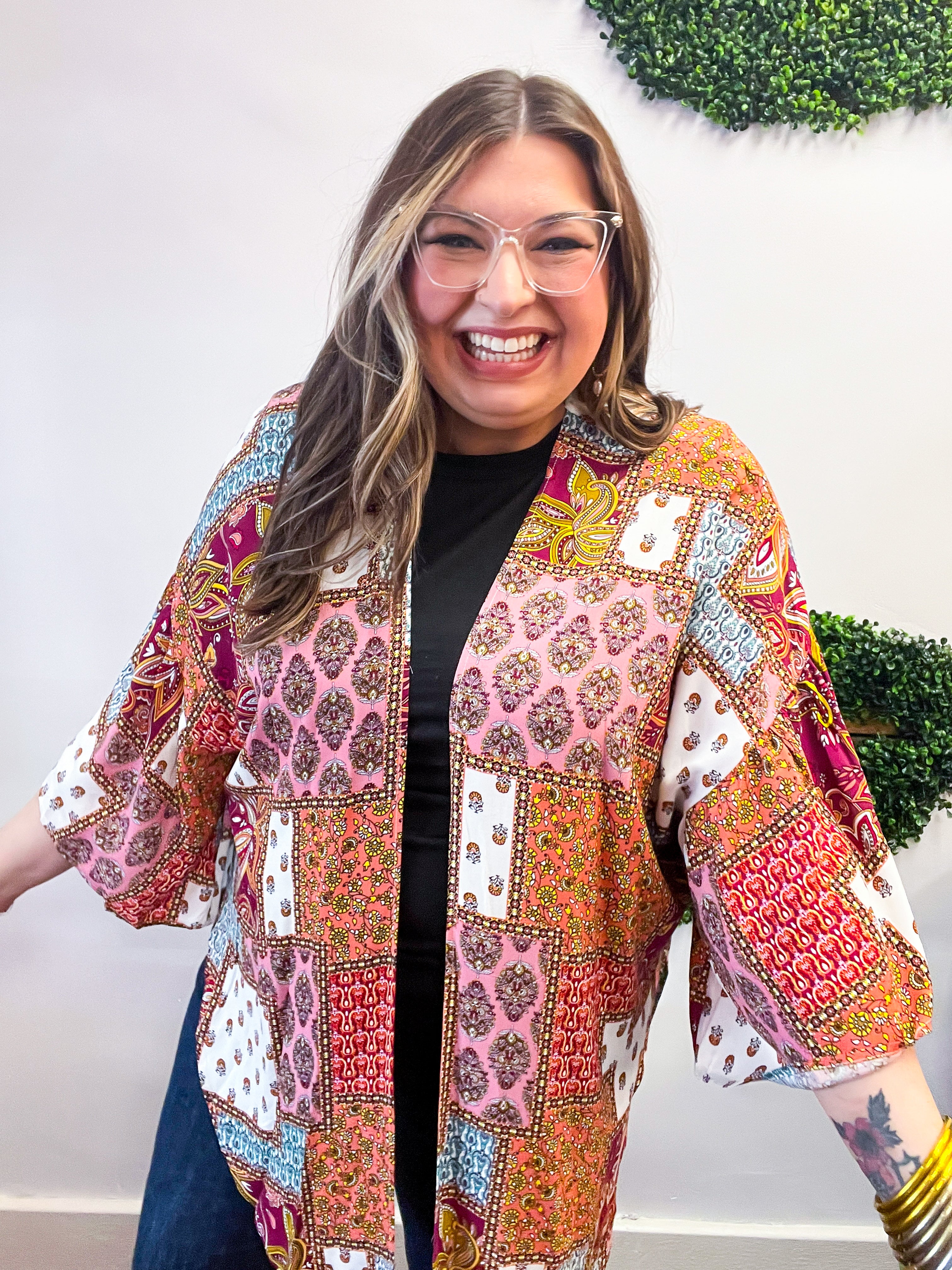 Stitched Together Kimono