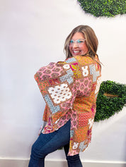 Stitched Together Kimono