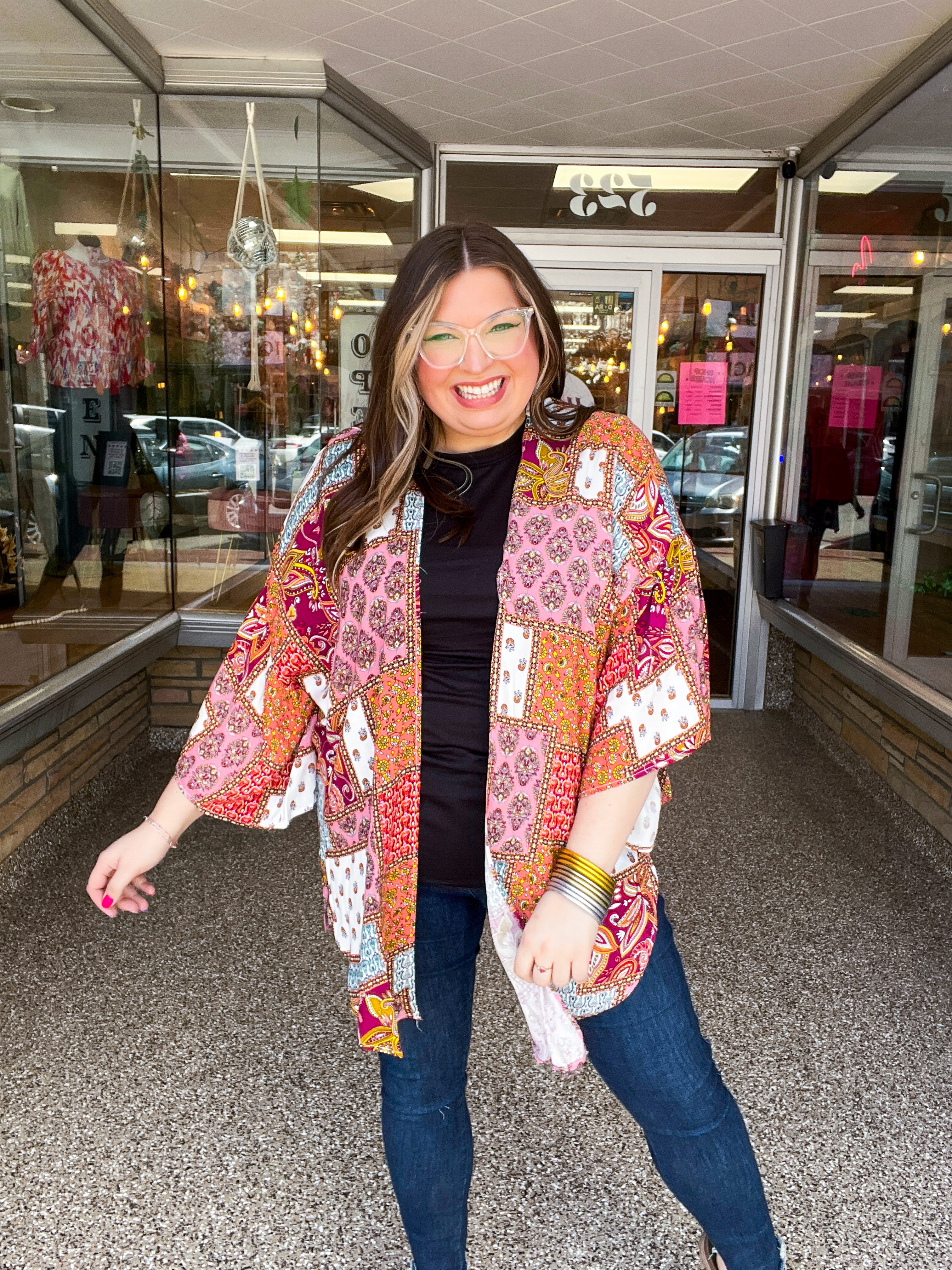 Stitched Together Kimono