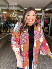 Stitched Together Kimono
