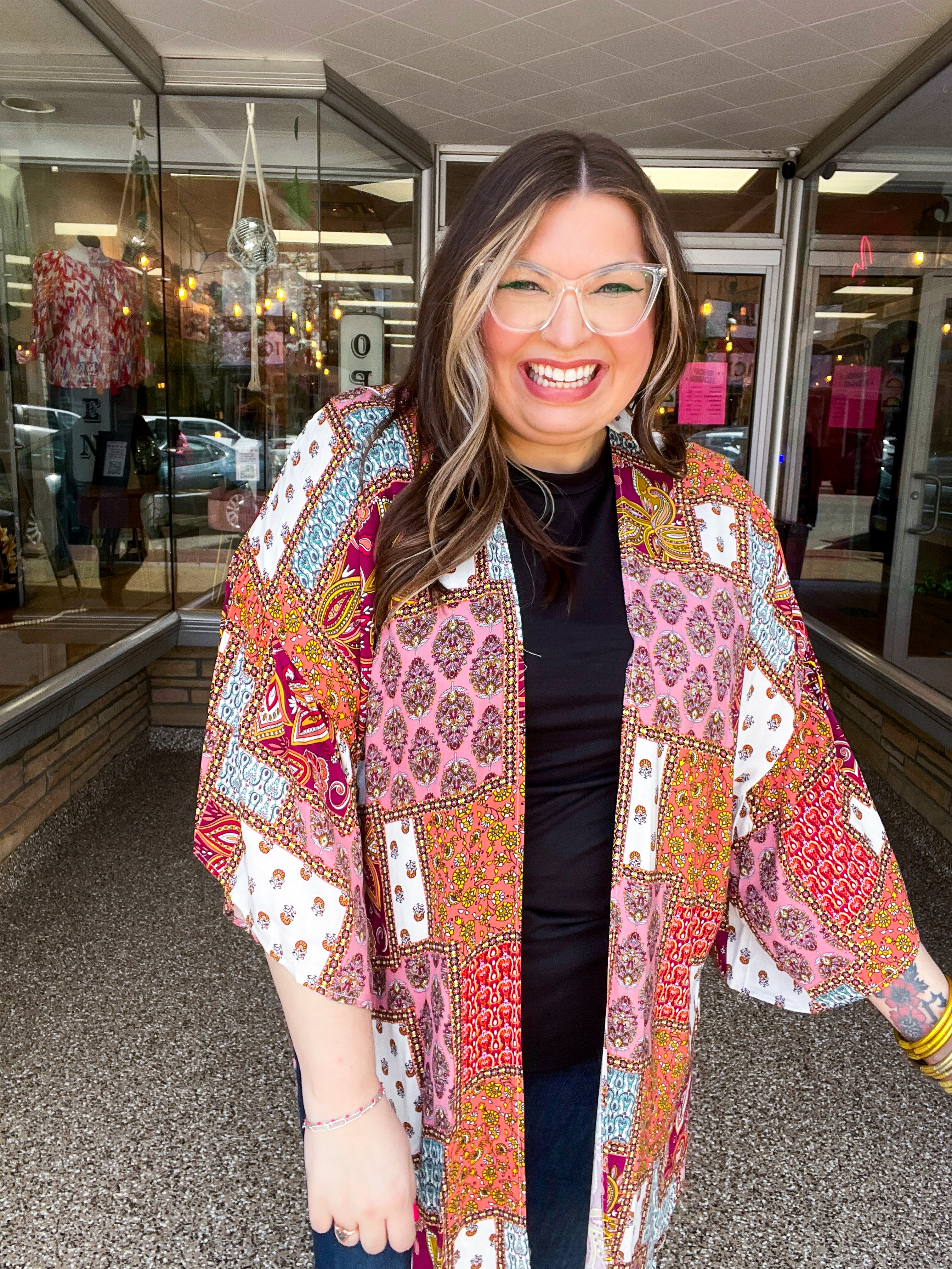 Stitched Together Kimono