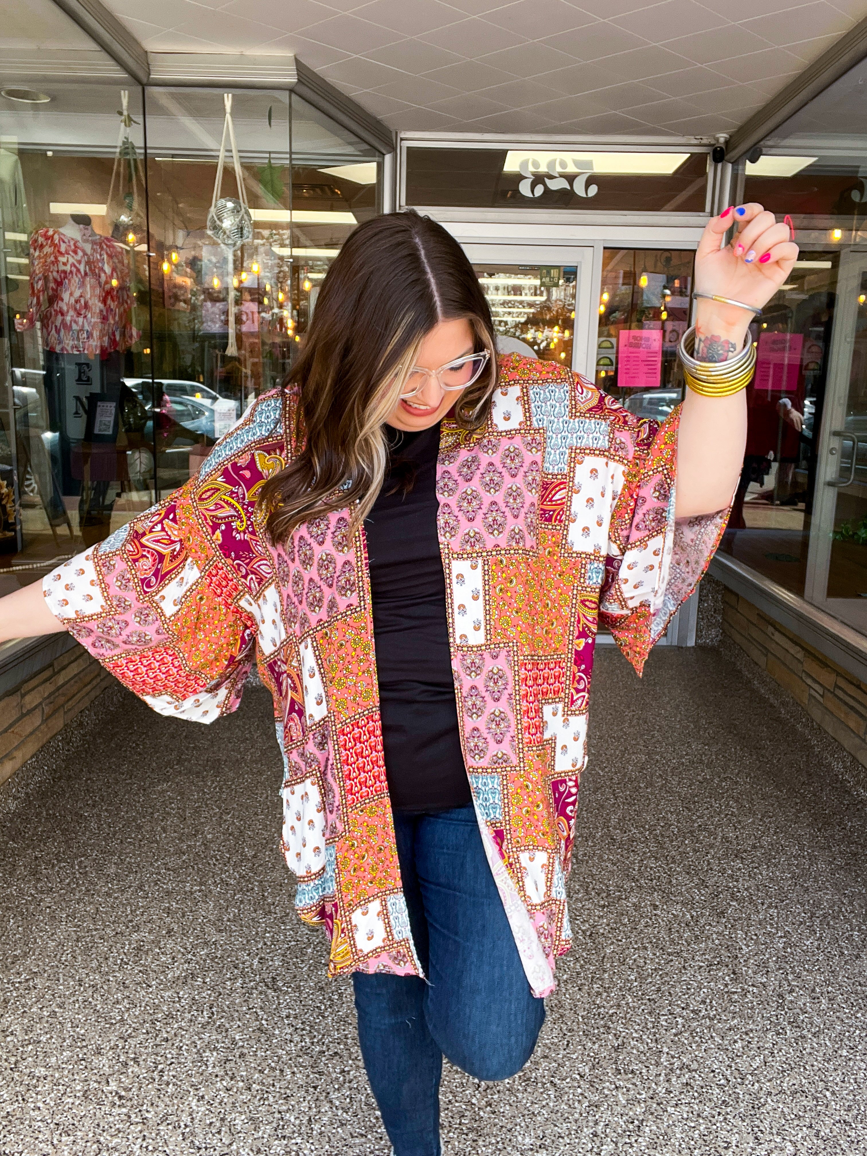Stitched Together Kimono