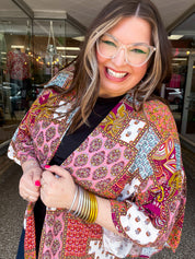 Stitched Together Kimono