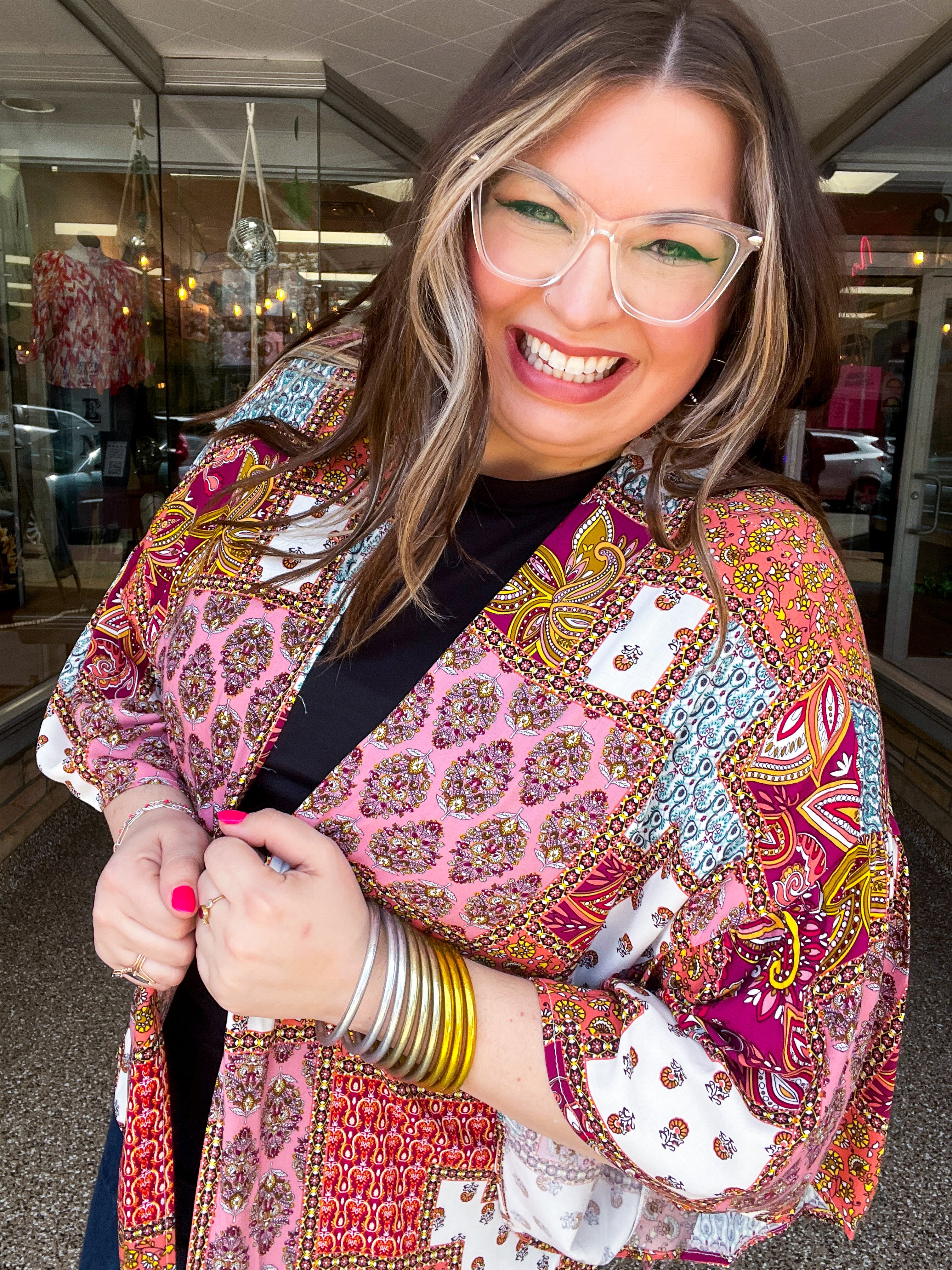 Stitched Together Kimono