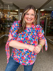 Garden Groove Tie Top