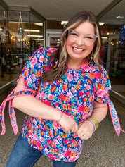 Garden Groove Tie Top