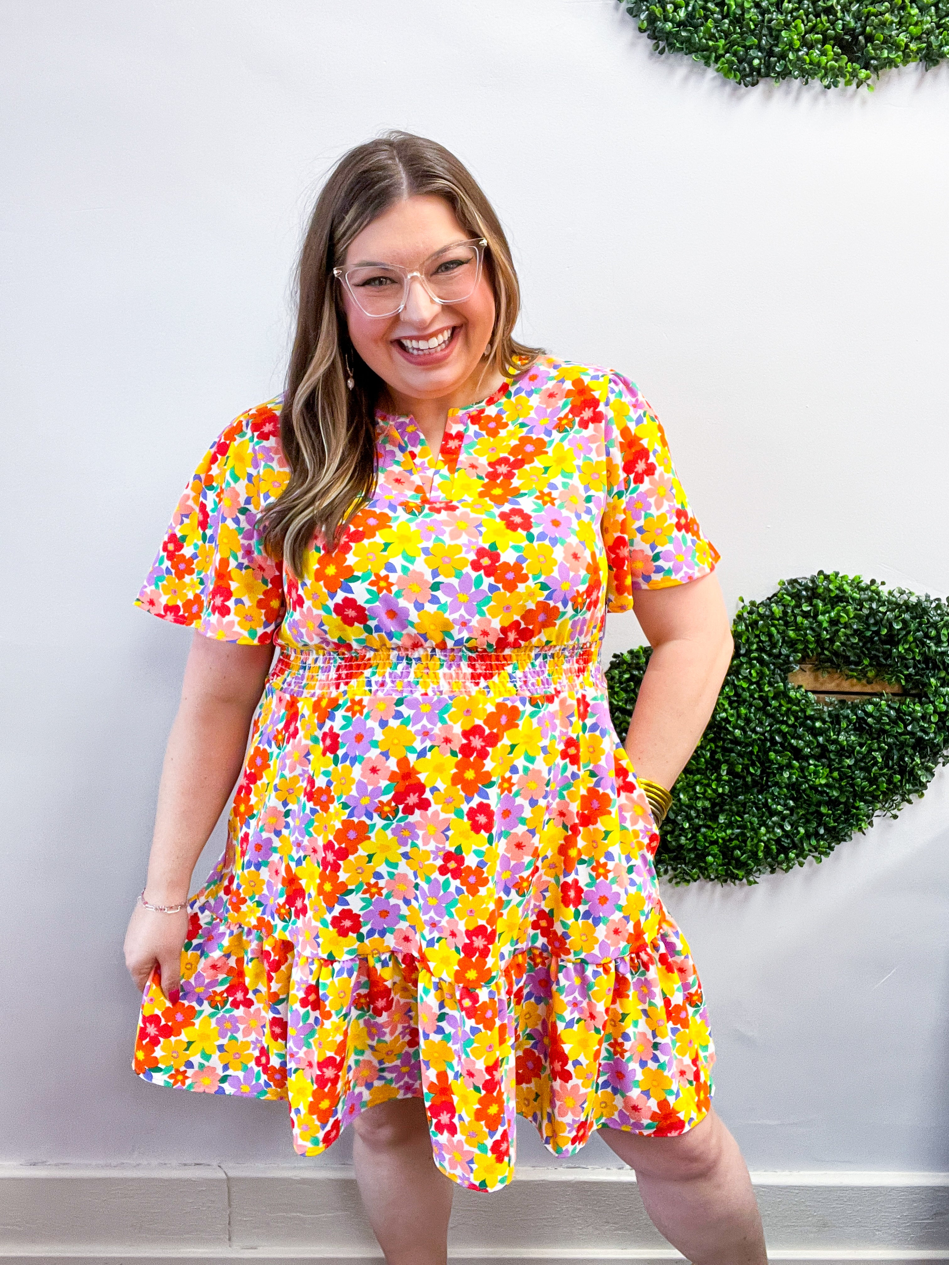 Brightside Blossoms Dress
