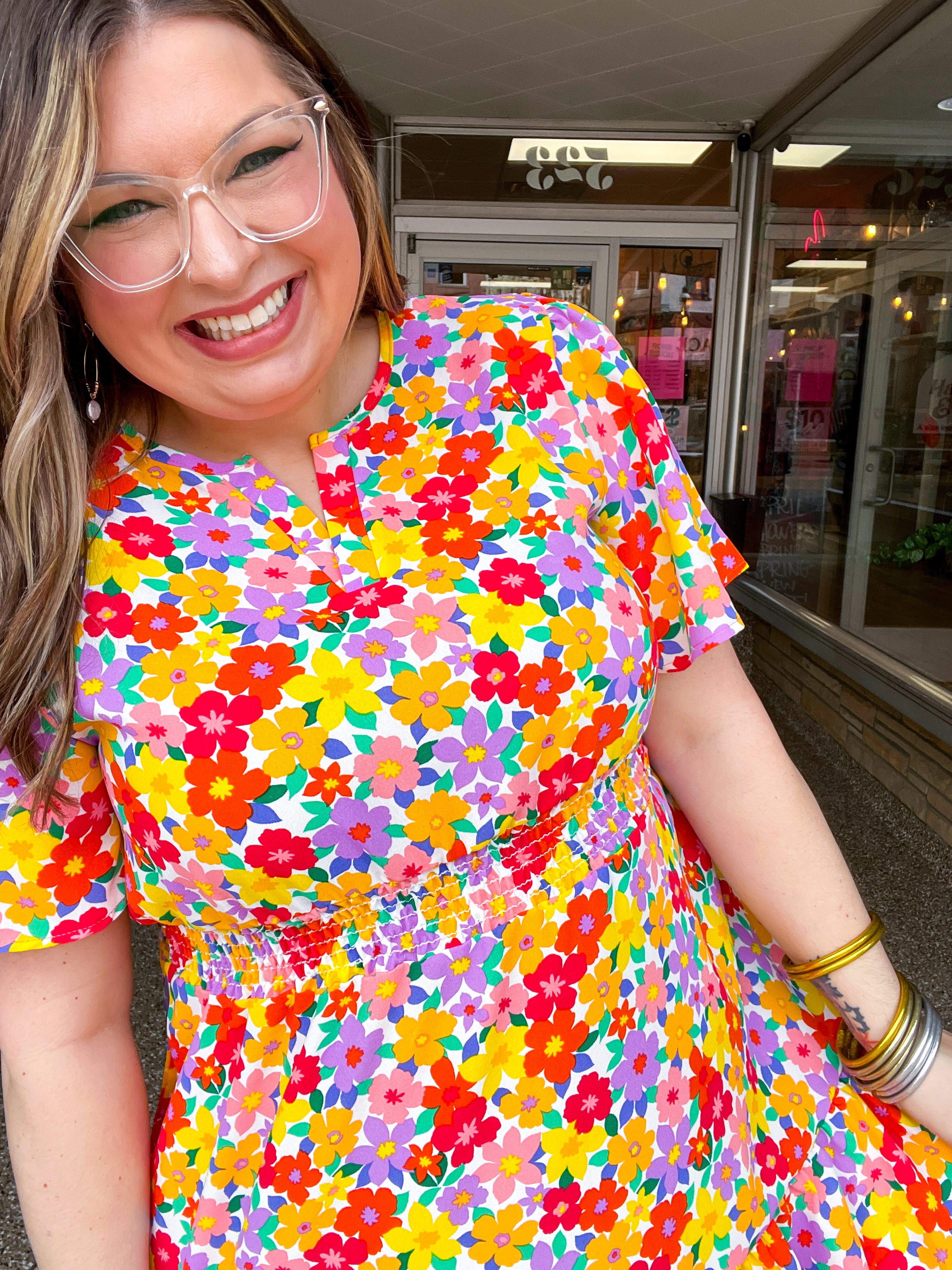 Brightside Blossoms Dress