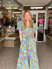 Fields of Fun Floral Maxi Dress