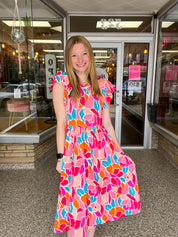 Color Me Happy Midi Dress