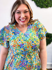 Fields of Fun Floral Maxi Dress