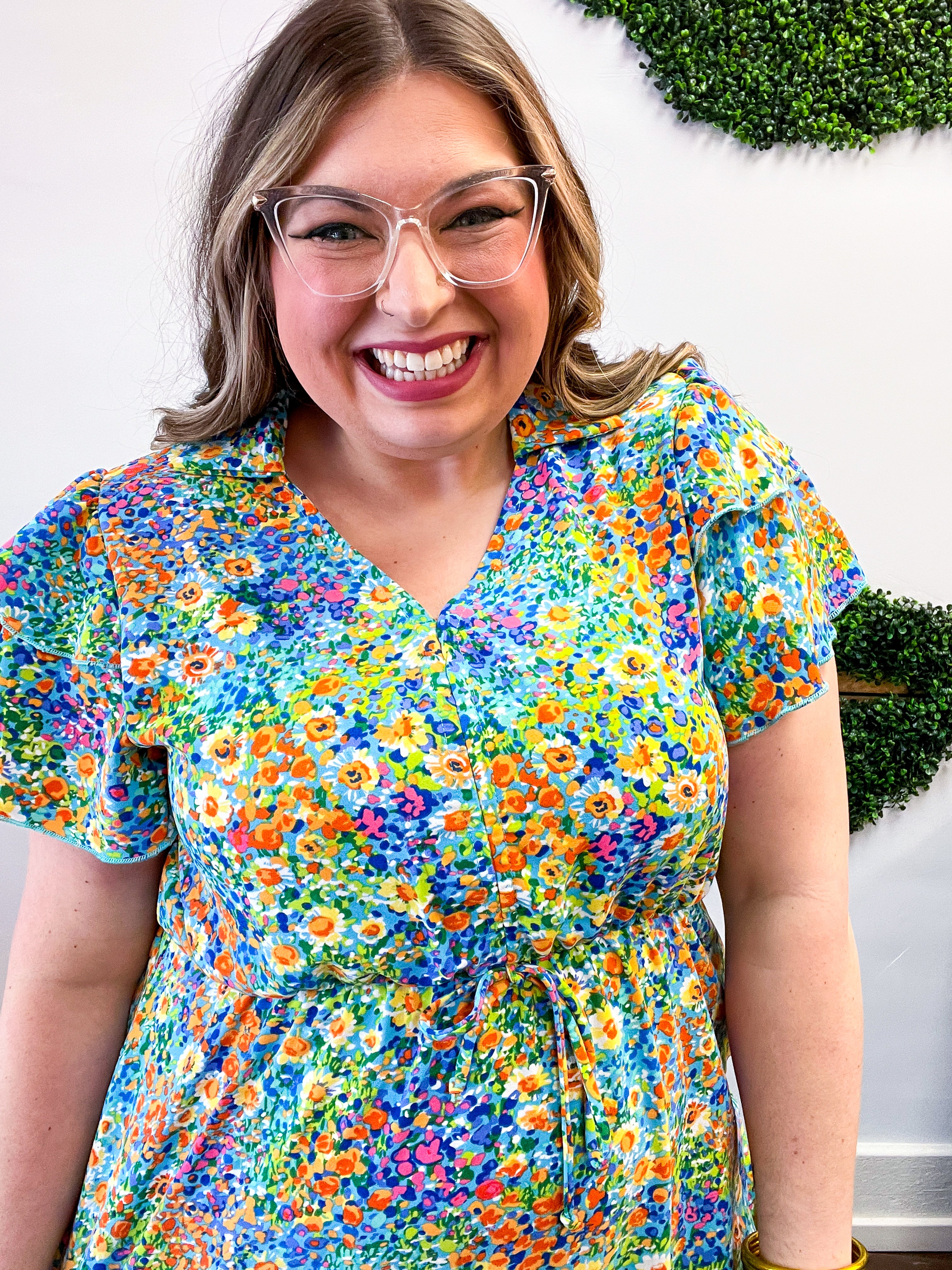 Fields of Fun Floral Maxi Dress