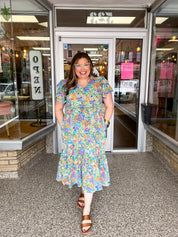 Fields of Fun Floral Maxi Dress