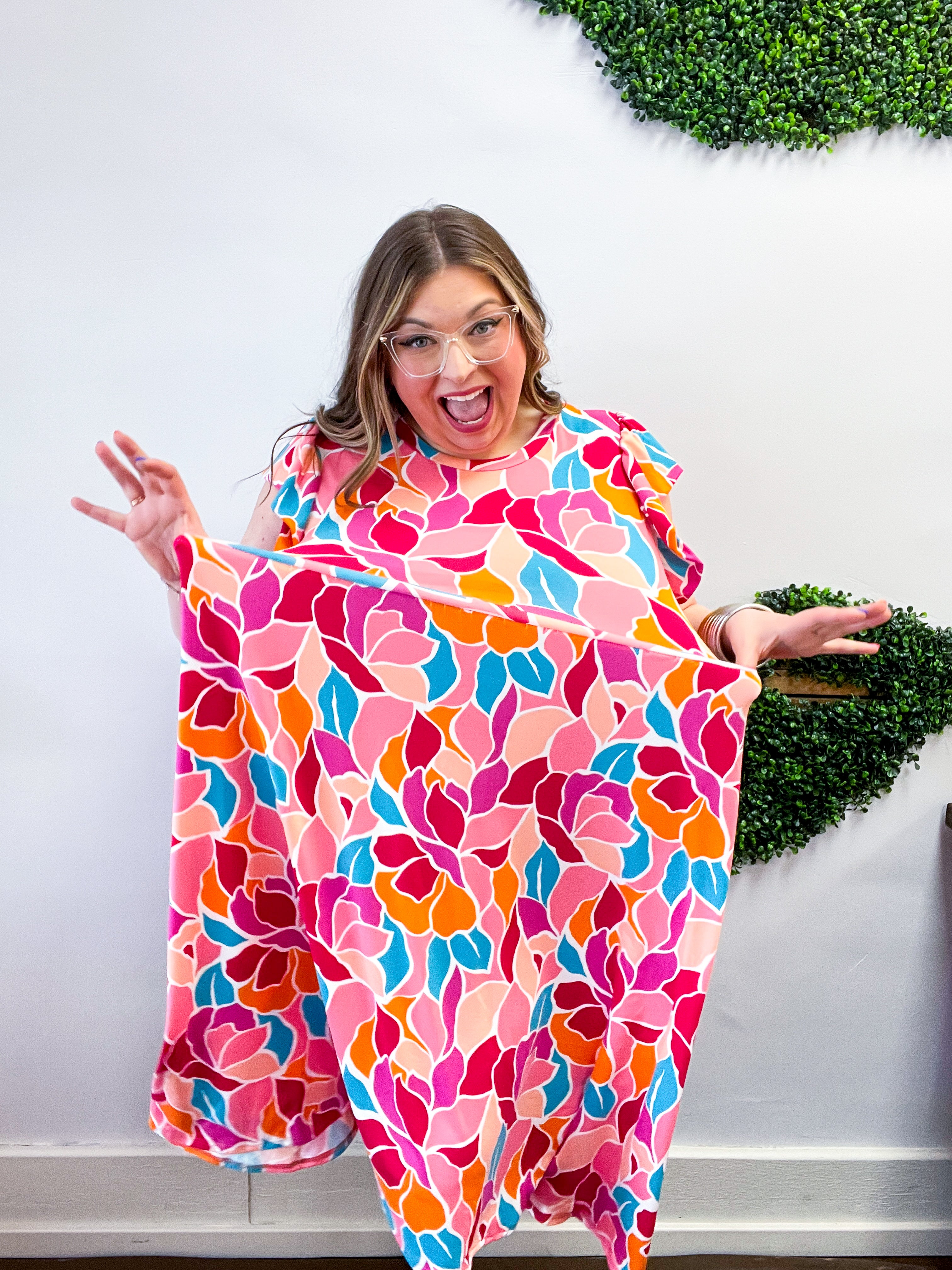 Color Me Happy Midi Dress