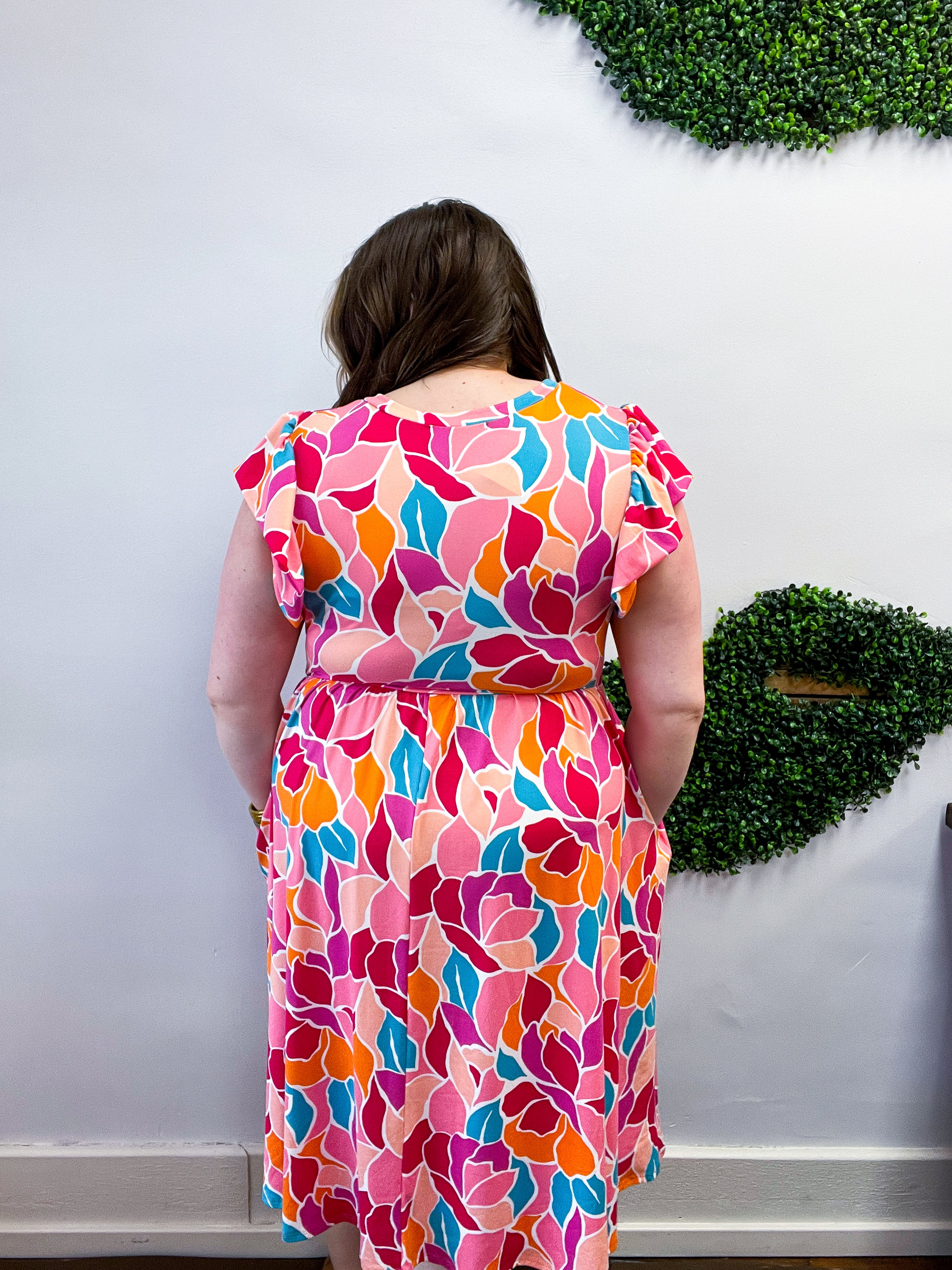 Color Me Happy Midi Dress