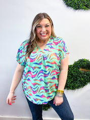 Electric Jungle Top