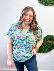 Electric Jungle Top