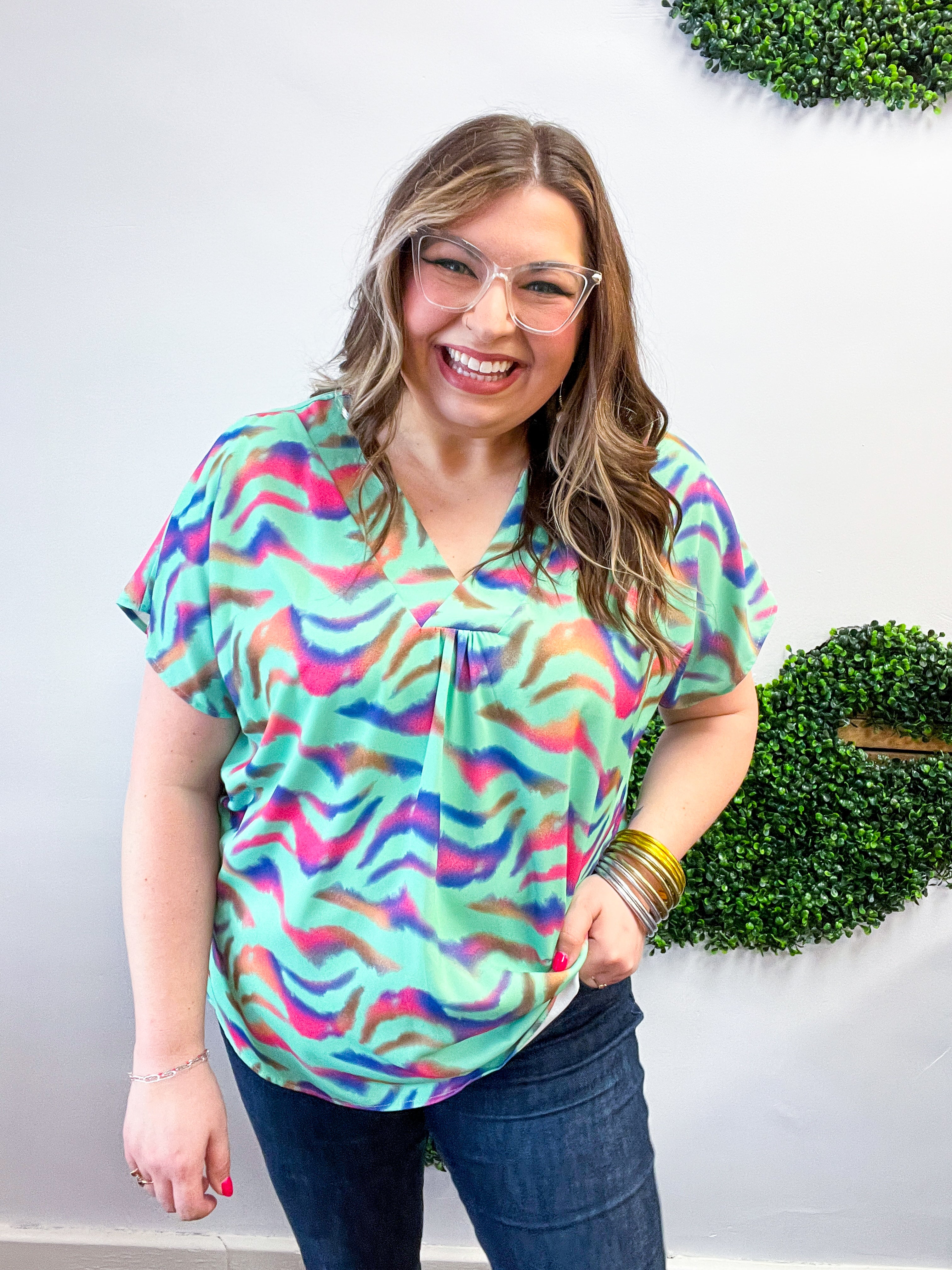 Electric Jungle Top