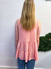 Tiered to Go Tank in Coral