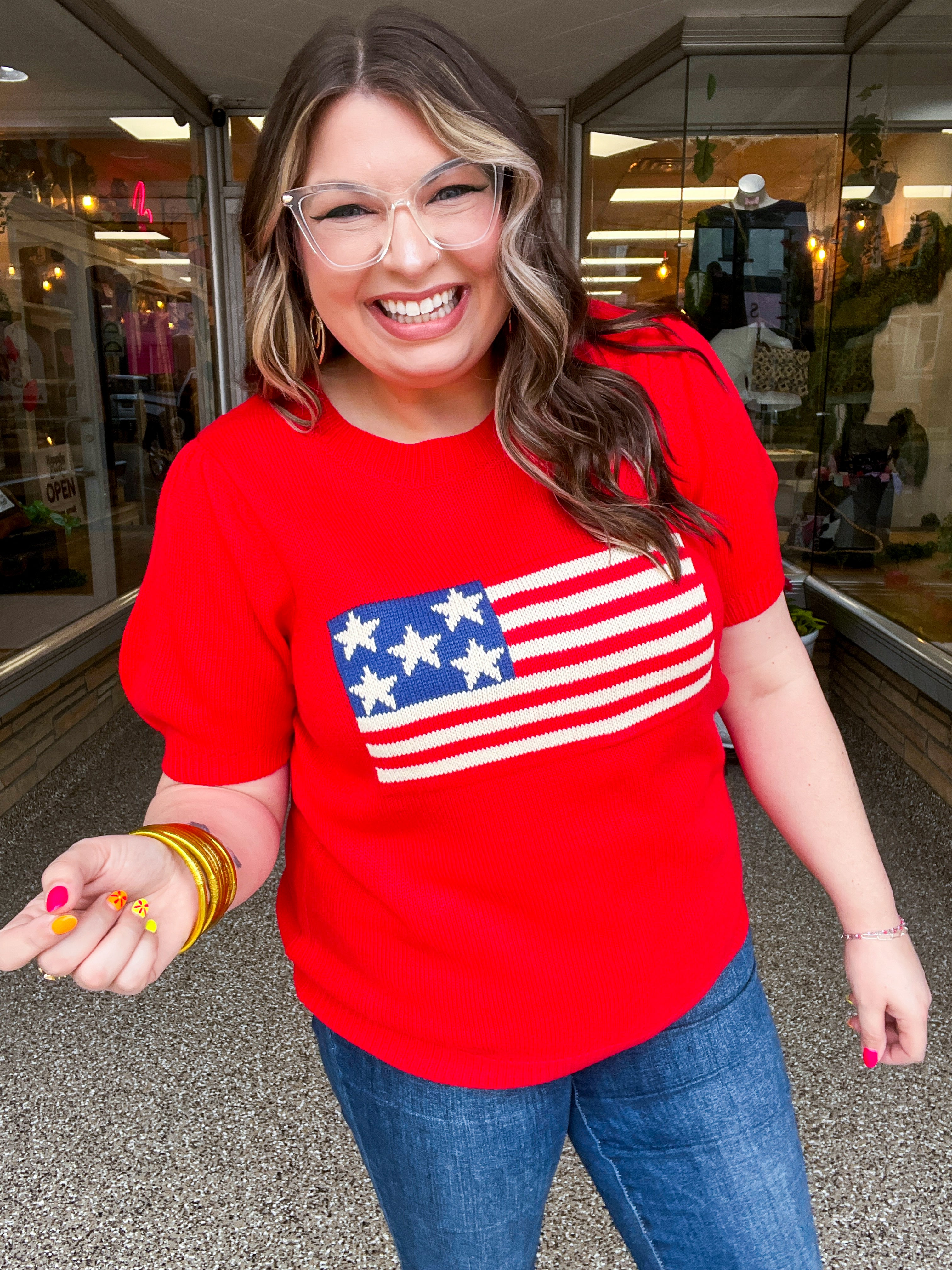 Stars & Stripes Forever Sweater