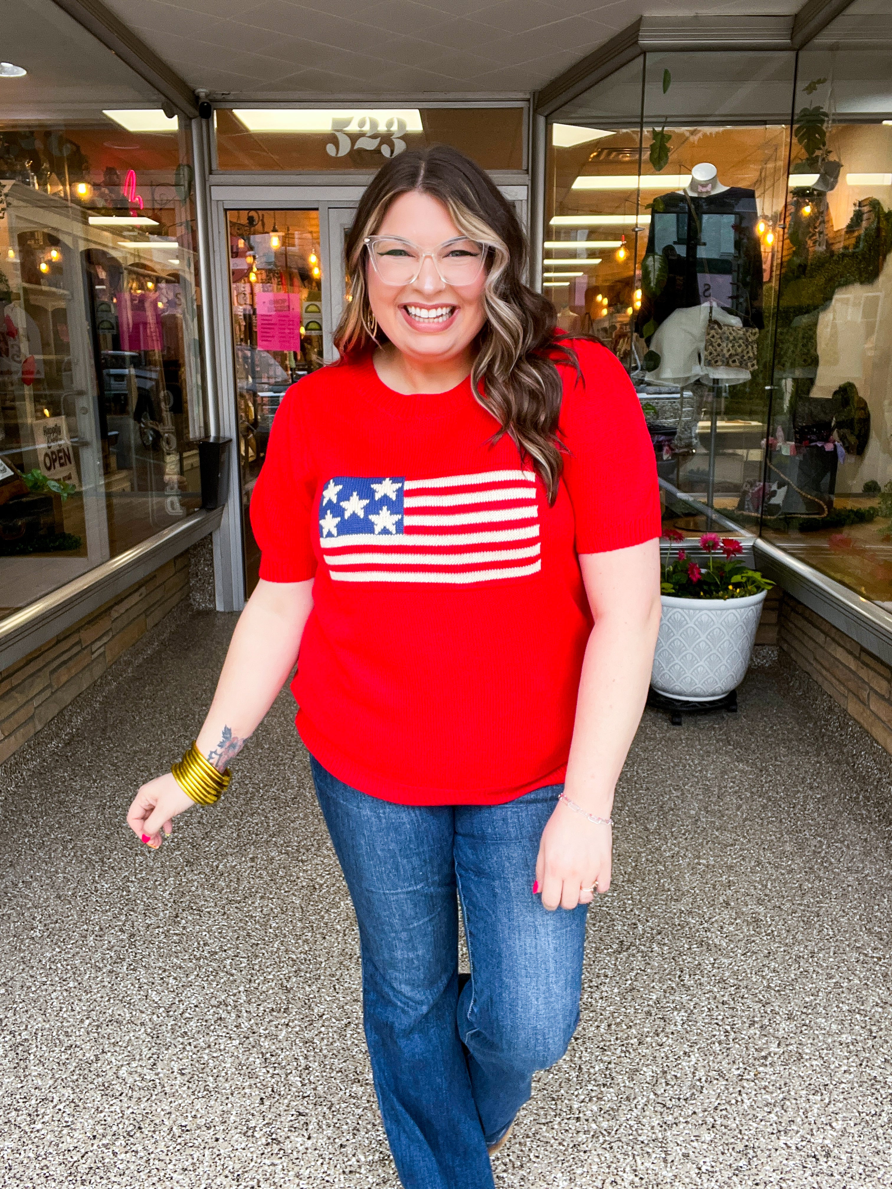Stars & Stripes Forever Sweater